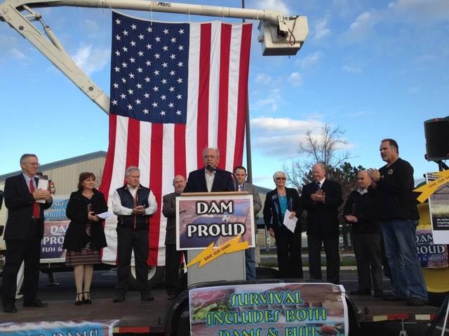 Doc Hastings is 'Dam Proud' of his success at thwart LSR dam removal while he served in Congress.