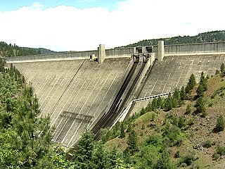 Dworshak Dam inundated the world's largest steelhead habitat and now, just downstream, sits the world's largest hatchery production of steelhead.