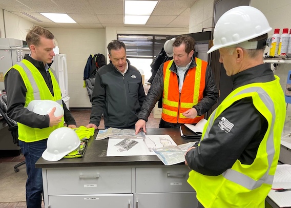 Congressman Russ Fulcher Gets Tour of Lewiston's Water Treatment Facility (City of Lewiston photo)