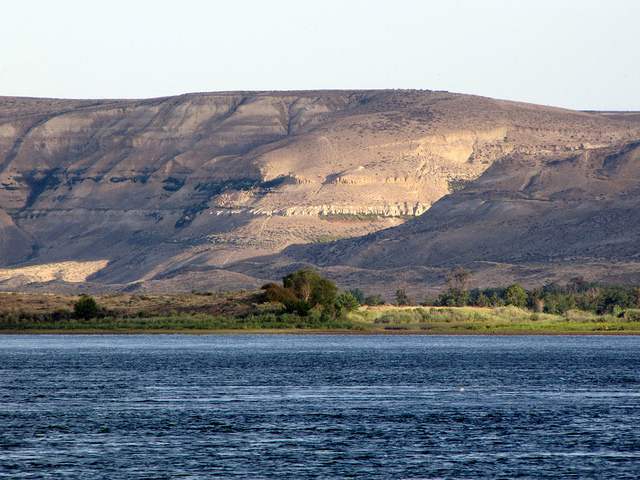 (George Wesley & Bonita Dannells photo) The river corridor near the nuclear reservation, known as Hanford Reach (pictured here), has seen the largest spawning population wild fall Chinook salmon in recent memory. But many tribesfolk are wondering if the fish is OK to eat.