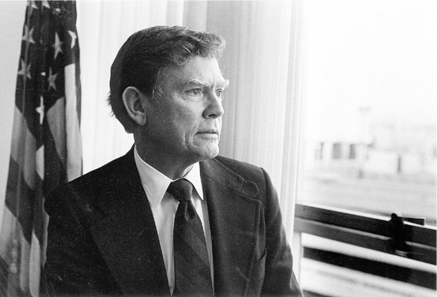Peter T. Johnson during his days as administrator of the Bonneville Power Administration.