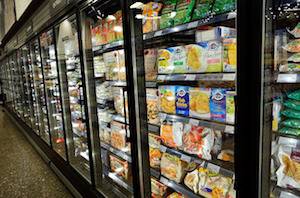 The Refrigeration Battery 'discharges' during peak electricity pricing periods by providing uninterrupted cooling services to the facility