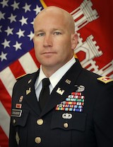 Commander and Division Engineer, Northwestern Division, US Army Corps of Engineers, Lt. Col. Rick Childers (Photo by NW Division US ACOE)