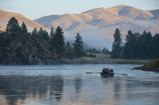 Anglers fish the Salmon River, north of Riggins, Idaho, Oct. 14, 2013, in search of prized steelhead. Steelhead anglers have a multitude of lures at their disposal to catch the elusive fish. (Pete Zimowsky)