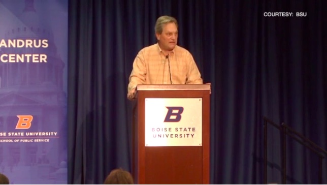 Congressman Mike Simpson has been talking to people throughout the northwest and in Washington, D.C. about the salmon crisis, and he says he's determined to do what he can to solve it.
