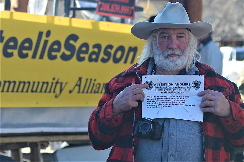 Longtime fishing guide Kerry Brennan was one of roughly 100 who attended the Idaho River Community Alliance event Dec. 8 in Riggins.