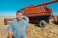 Greg Brown plans to raise cattle and install windmills for power generation on his Bell Rapids farm. He and other farmers on the high-lift project sold their water rights to the state earlier this year.