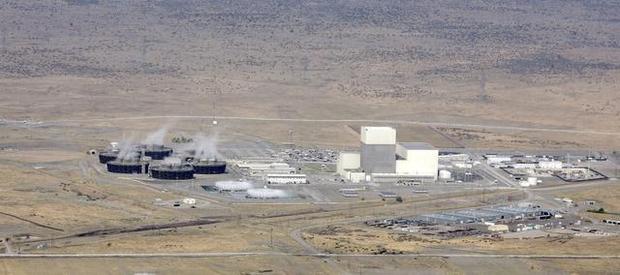 An aerial view of Energy Northwest's Columbia Generating Station near Richland.