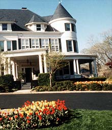 Vice President Dick Cheney's official residence is energy efficient.