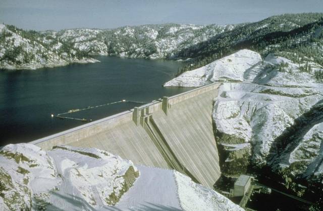 Dworshak Dam inundated the largest steelhead habitat in the world.  Downstream is now the largets steelhead hatchery facility in the world.