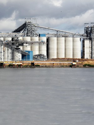 (Bill Wagner) EGT grain terminal as seen from Rainier