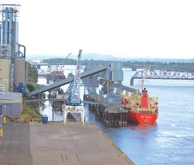 Wheat is by far the Port of Vancouver's largest export commodity, amounting to 73% of the port's export cargo.