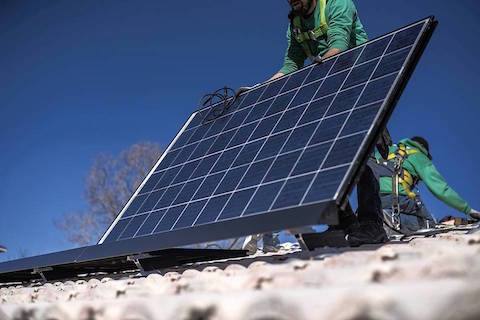 Rooftop solar's variable supply has helped create a need for smart demand management to keep the power grid balanced. (Photo Sergio Flores)