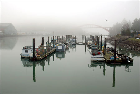  Grant M Haller Swinomish Tribe fishing boats sit at the reservation dock 