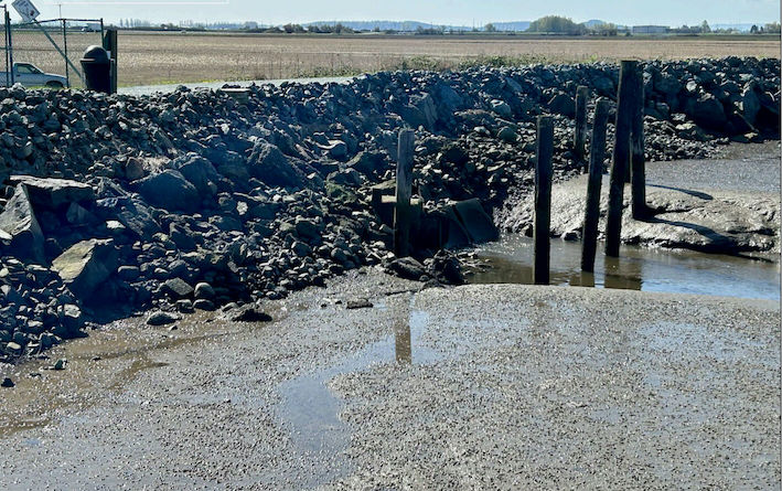 The National Marine Fisheries Service has denied permission to a Skagit County, Wash., drainage district to repair a tide gate that protects 10,000 acres of farmland from being flooded by saltwater. (Skagit County Dike, Drainage and Irrigation District 12)
