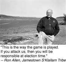 Ron Allen, Jamestown S'Klallam Tribe
